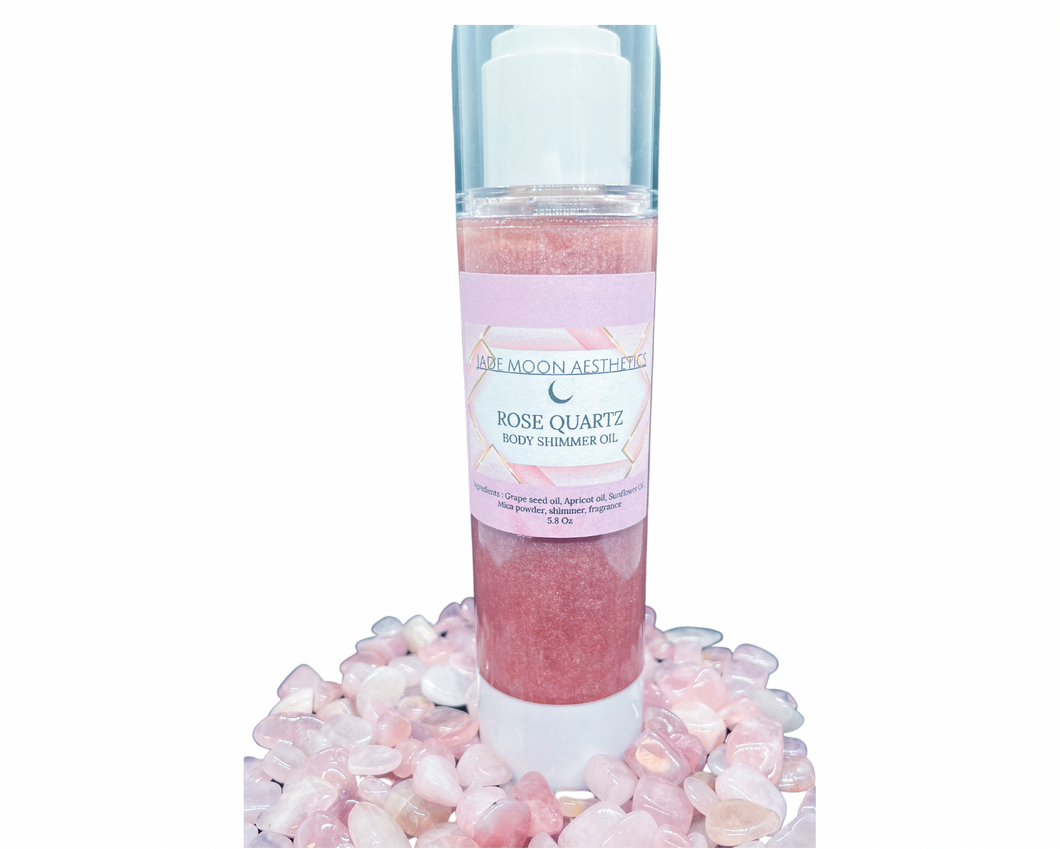 Rose Quartz Body Shimmer Oil